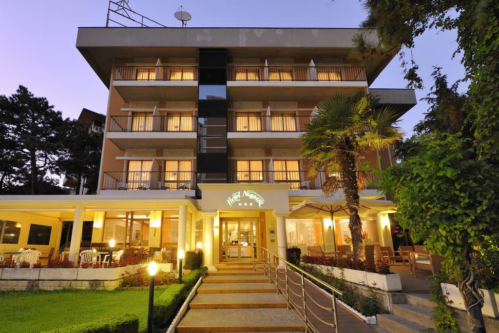 Das Hotel Niagara in Lignano an der Adria